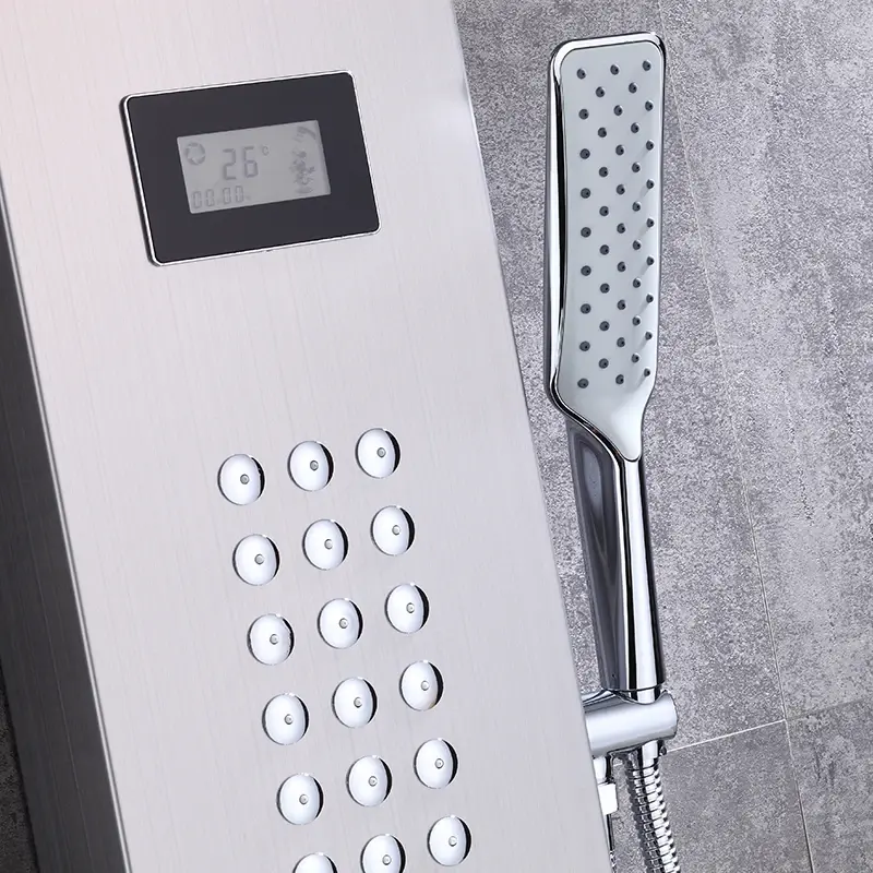Hot And Cold Massage Shower Panel