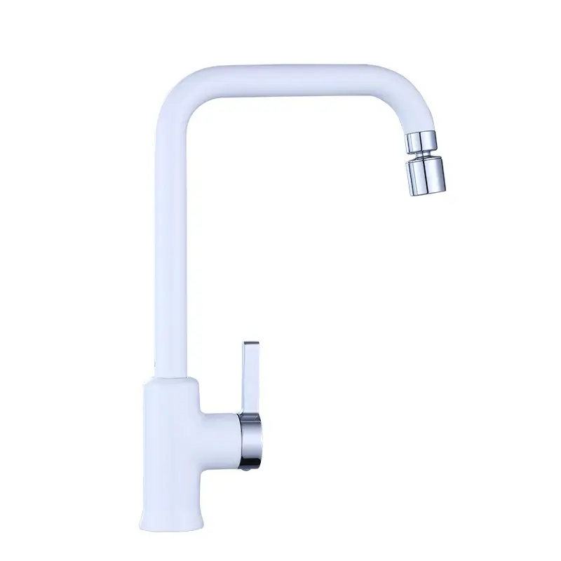 Modern Chrome Plating Kitchen Sink Faucets