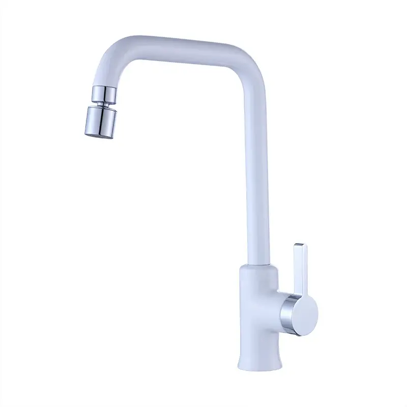 Modern Chrome Plating Kitchen Sink Faucets