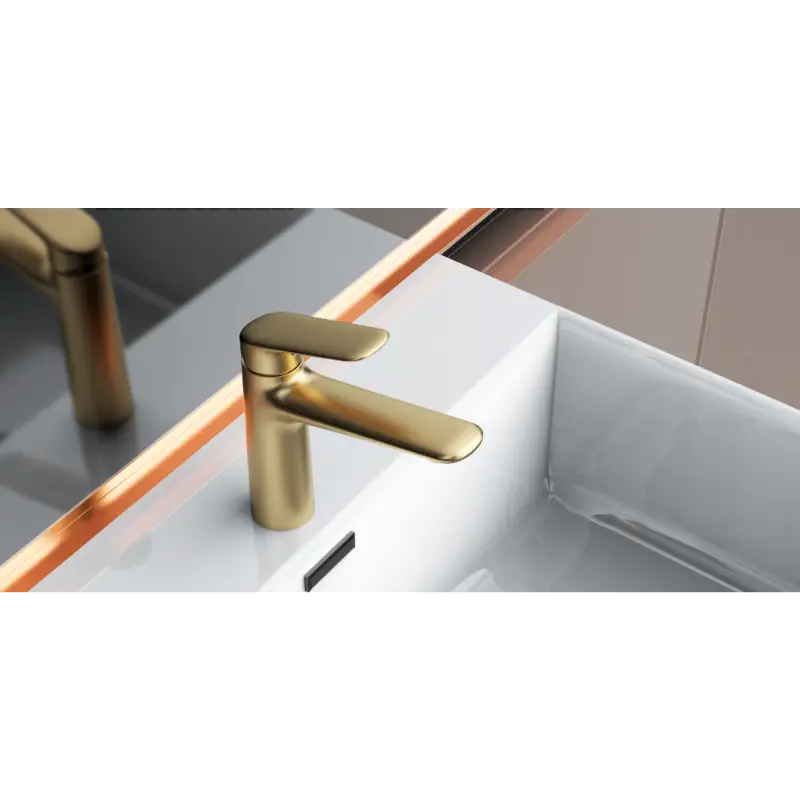 Смесители для раковины с водопадом и одним отверстием для раковины в ванной комнате